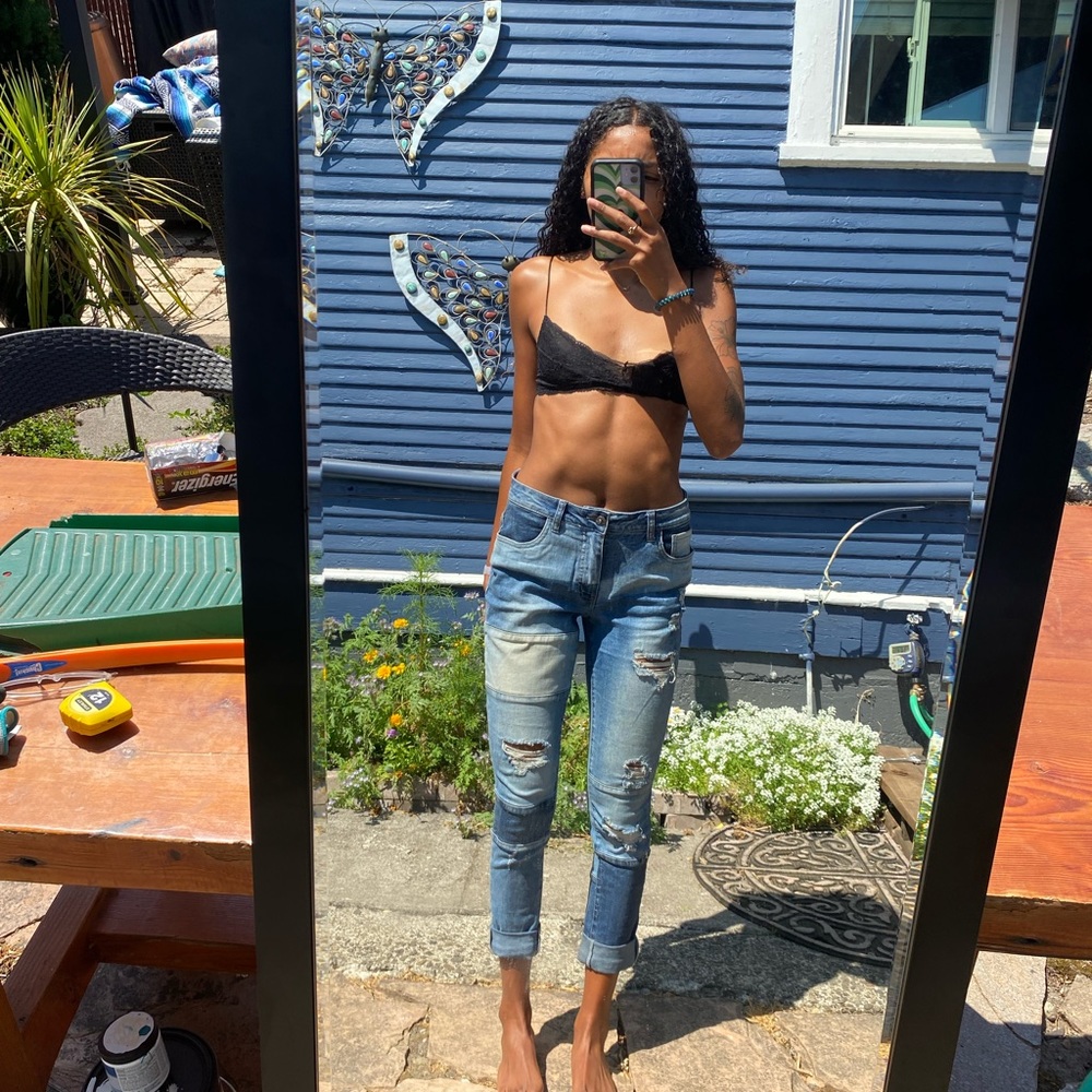 Patchwork Jeans